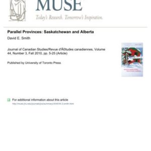 خرید و دانلود نسخه کامل کتاب Parallel Provinces: Saskatchewan and Alberta