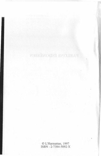 خرید و دانلود نسخه کامل کتاب Parlons indonésien: Langues et culture d’Indonésie_68e5d00bf35c2.jpeg خرید و دانلود نسخه کامل کتاب Parlons indonésien: Langues et culture d’Indonésie