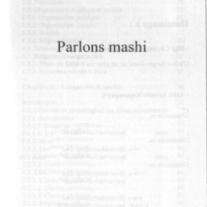 خرید و دانلود نسخه کامل کتاب Parlons Mashi