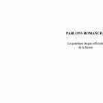 خرید و دانلود نسخه کامل کتاب Parlons romanche : La quatrième langue officielle de la Suisse