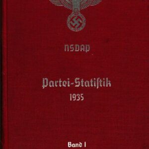 خرید و دانلود نسخه کامل کتاب Partei-Statistik 1935. Band I