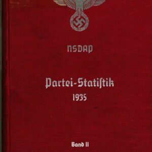 خرید و دانلود نسخه کامل کتاب Partei-Statistik 1935. Band II