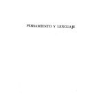 خرید و دانلود نسخه کامل کتاب Pensamiento y Lenguaje