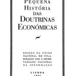 خرید و دانلود نسخه کامل کتاب Pequena História das Doutrinas Económicas