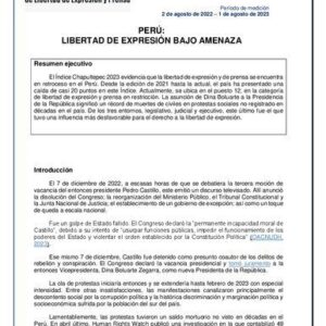 خرید و دانلود نسخه کامل کتاب Perú: libertad de expresión bajo amenaza