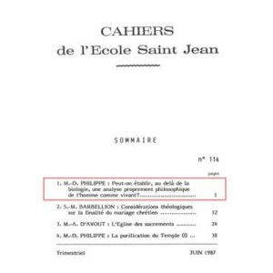 خرید و دانلود نسخه کامل کتاب Peut-on établir, au delà de la biologie, une analyse proprement philosophique de l’homme comme vivant ?