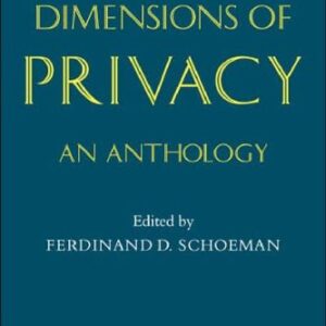 خرید و دانلود نسخه کامل کتاب Philosophical Dimensions of Privacy: An Anthology