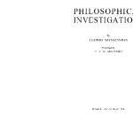خرید و دانلود نسخه کامل کتاب Philosophical Investigations