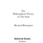 خرید و دانلود نسخه کامل کتاب Philosophical Theory of the State