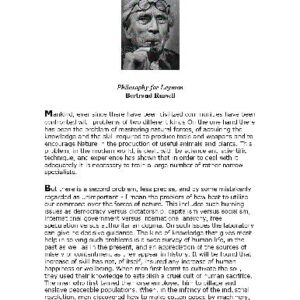 خرید و دانلود نسخه کامل کتاب Philosophy for Laymen