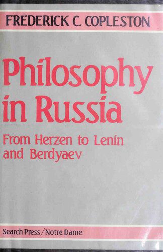 خرید و دانلود نسخه کامل کتاب Philosophy In Russia: From Herzen To Lenin And Berdyaev_68fe547725069.jpeg خرید و دانلود نسخه کامل کتاب Philosophy In Russia: From Herzen To Lenin And Berdyaev