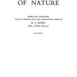 خرید و دانلود نسخه کامل کتاب Philosophy of Nature, Vol. 1