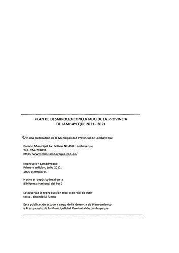 خرید و دانلود نسخه کامل کتاب Plan de Desarrollo Concertado de la Provincia de Lambayeque 2011-2021. Por un desarrollo para todos y todas_68e8083497e73.jpeg خرید و دانلود نسخه کامل کتاب Plan de Desarrollo Concertado de la Provincia de Lambayeque 2011-2021. Por un desarrollo para todos y todas