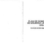 خرید و دانلود نسخه کامل کتاب Plan de gobierno de Izquierda Unida 1990-1995 : Plan de acción inmediata (Perú)
