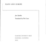 خرید و دانلود نسخه کامل کتاب Plato and Europe