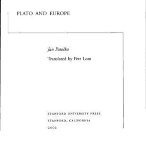 خرید و دانلود نسخه کامل کتاب Plato and Europe