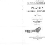 خرید و دانلود نسخه کامل کتاب Platon: Œuvres complètes. Tome X: Timée – Critias