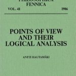 خرید و دانلود نسخه کامل کتاب Points of View and Their Logical Analysis