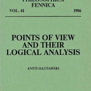 خرید و دانلود نسخه کامل کتاب Points of View and Their Logical Analysis