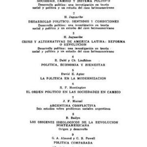 خرید و دانلود نسخه کامل کتاب Politica comparada. Una concepcion evolutiva