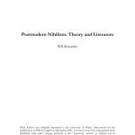 خرید و دانلود نسخه کامل کتاب Postmodern Nihilism: Theory and Literature