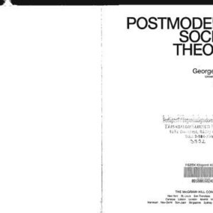 خرید و دانلود نسخه کامل کتاب Postmodern Social Theory