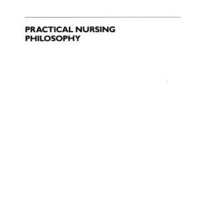 خرید و دانلود نسخه کامل کتاب Practical Nursing Philosophy: The Universal Ethical Code
