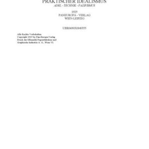 خرید و دانلود نسخه کامل کتاب Praktischer Idealismus