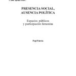 خرید و دانلود نسخه کامل کتاب Presencia social, ausencia política. Espacios públicos y participación femenina