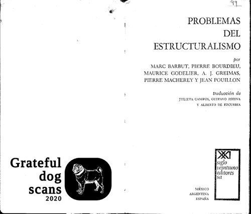 خرید و دانلود نسخه کامل کتاب Problemas del Estructuralismo_68e3ae132f3bb.jpeg خرید و دانلود نسخه کامل کتاب Problemas del Estructuralismo