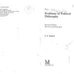 خرید و دانلود نسخه کامل کتاب Problems of Political Philosophy
