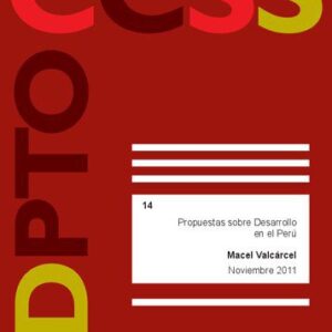 خرید و دانلود نسخه کامل کتاب Propuestas sobre Desarrollo en el Perú