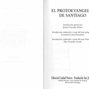 خرید و دانلود نسخه کامل کتاب Protoevangelio de Santiago