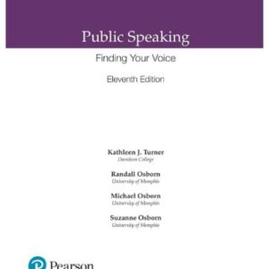 خرید و دانلود نسخه کامل کتاب Public Speaking (11th Edition)