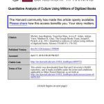 خرید و دانلود نسخه کامل کتاب Quantitative Analysis of Culture Using Millions of Digitized Books