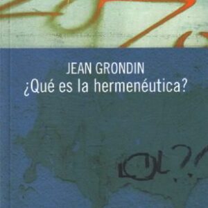 خرید و دانلود نسخه کامل کتاب ¿Qué es la hermenéutica?