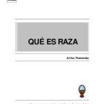 خرید و دانلود نسخه کامل کتاب Qué es raza