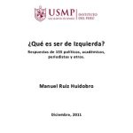 خرید و دانلود نسخه کامل کتاب ¿Qué es ser de Izquierda? Respuestas de 155 políticos, académicos, periodistas y otros