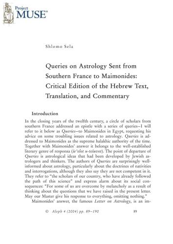 خرید و دانلود نسخه کامل کتاب Queries on astrology sent from southern France to Maimonides_68fc1ece8a14d.jpeg خرید و دانلود نسخه کامل کتاب Queries on astrology sent from southern France to Maimonides