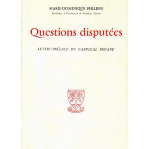 خرید و دانلود نسخه کامل کتاب Questions Disputées