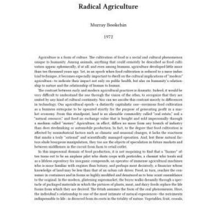 خرید و دانلود نسخه کامل کتاب Radical Agriculture