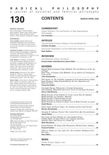 خرید و دانلود نسخه کامل کتاب Radical Philosophy #130_68fe46735a33b.jpeg خرید و دانلود نسخه کامل کتاب Radical Philosophy #130