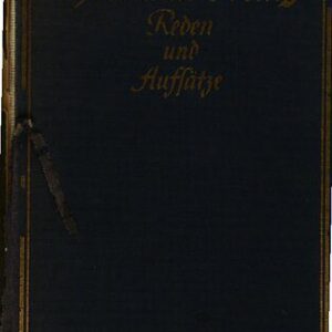 خرید و دانلود نسخه کامل کتاب Reden und Aufsätze