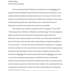 خرید و دانلود نسخه کامل کتاب Reflections on Machiavelli in the Changing Moral Context