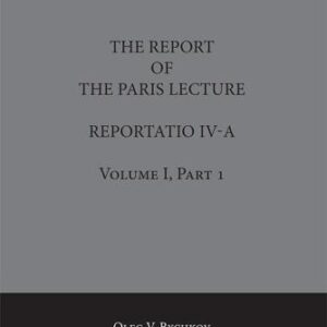 خرید و دانلود نسخه کامل کتاب Reportatio IV-A