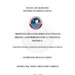 خرید و دانلود نسخه کامل کتاب Respuesta de las mujeres ayacuchanas frente a los problemas de la violencia política