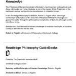 خرید و دانلود نسخه کامل کتاب Routledge Philosophy GuideBook to Berkeley and the Principles of Human Knowledge (Routledge Philosophy GuideBooks)