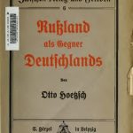 خرید و دانلود نسخه کامل کتاب Rußland als Gegner Deutschlands