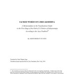 خرید و دانلود نسخه کامل کتاب Sacred Words of Lord Akshobya. A Memorandum on the Visualisations Guide to the First Stage of the Path of 32 Deities of Guhyasamaja According to the Arya Tradition