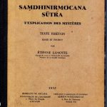 خرید و دانلود نسخه کامل کتاب Saṃdhinirmocana Sūtra: L’Explication des Mystères